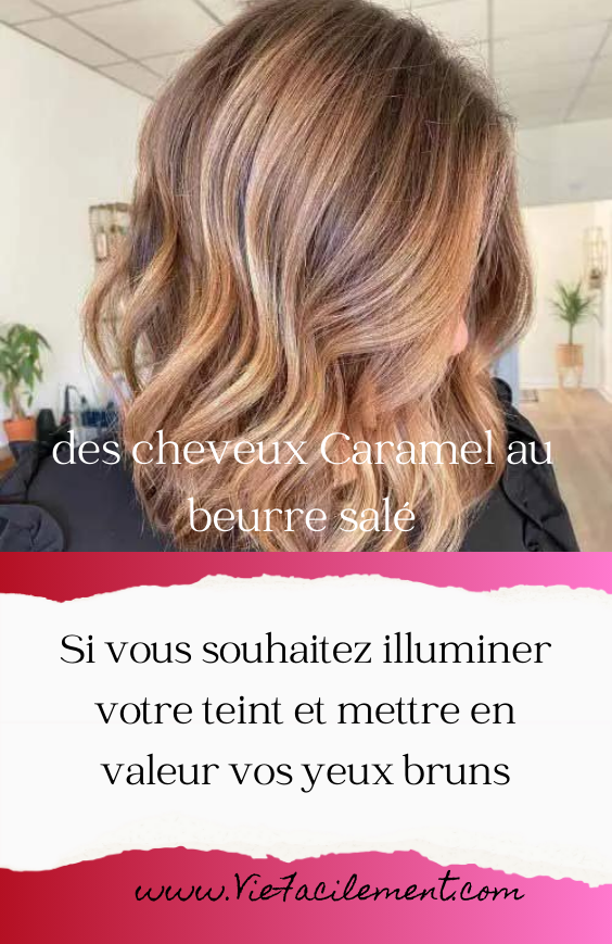 Envie d’illuminer votre teint ? De mettre en valeur vos yeux bruns ? Adoptez ce balayage caramel. Sur une base foncée, vous obtiendrez un ensemble ma-gné-ti-que !