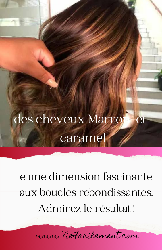 Ce mélange subtil de marron chocolat et de caramel confère une dimension fascinante aux boucles rebondissantes. Admirez le résultat !